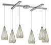 546-6SLV-CRC Island/Pool Table-4 Light + - 652668 - Capital Lighting, Inc.