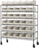 Shelving, Mobile Wire Shelving Kit, 0 Bins -- AWS2460M30358 - Image