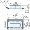 RECESSED PULL MIRROR FINISH - HH-FC-3/M - HH-FC-3/M - Sugatsune America, Inc.