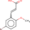 5-Bromo-2-methoxycinnamic acid - 2921-9-52 - SynQuest Laboratories, Inc.