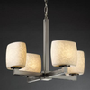 POR-8829-30-LEAF-NCKL Mid. Chandeliers-Glass Up - 670619 - Capital Lighting, Inc.
