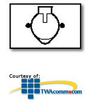 Leviton Flush Mount Outdoor Wallplate 1-Gang Self-Closing.. - 4925-2 - TelephoneStuff.com