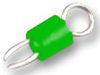 Test Point Connector, Green; Product Range Vero - 57K6612 - Newark, An Avnet Company