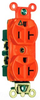 Duplex/Single Receptacle -- IG8300-RED - Image