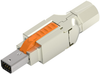 Modular Conn, Plug, 8P8C, 1Port, Cable; Modular Connector Type Te Connectivity - 86AJ9258 - Newark, An Avnet Company