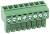 Terminal Block, Pluggable, 8Pos, 16Awg; Pitch Spacing Multicomp Pro - 64T3419 - Newark, An Avnet Company