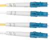 Single-Mode, 9-Micron Duplex Fiber Optic Cable, LC-LC, PVC, 5-m (16.4-ft.) -- EFN092-005M