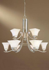 1818-84 Mid. Chandeliers-Glass Up - 785346 - Capital Lighting, Inc.