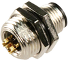 Sensor Connector, M12, Male, 5Pos, Panel; Product Range Te Connectivity - 70M9948 - Newark, An Avnet Company