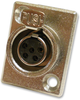 Xlr Audio Connector, Socket, 5, Panel Mount, Metal Body, Silver Plated Contacts Rohs Compliant Switchcraft/conxall - 46WX3810 - Newark, An Avnet Company