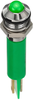 Led Panel Mount Indicator, Green, 8 Mm, 24 Vdc, 20 Ma, 60 Mcd, Ip67 Rohs Compliant Apem - 58Y5139 - Newark, An Avnet Company