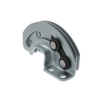 Concealed Hinge, 180° Free-swinging Style, Steel, Zinc Plate, Bright chromate -- R6-20-11 - Image