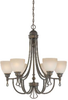 26826-WB Mid. Chandeliers-Glass Up - 604992 - Capital Lighting, Inc.