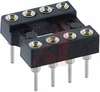 Socket, DIP;8Pins;Low Profile;Open;Solder Tail;0.3In.;Beryllium Copper;Tin/Lead - 70206181 - Allied Electronics, Inc.