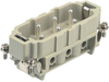 Heavy Duty Insert, Plug, 12Pos, 6Mm2; Product Range Harting - 51AC2521 - Newark, An Avnet Company