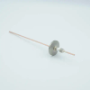 Power Feedthrough, 5000 Volts, 50 Amps, 1 Pin, 0.094″ Copper Conductor, 1.18″ QF / KF Flange - A0516-2-QF - MPF Products, INC.