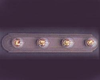 Bathroom Fixtures-Four Lights - 15757 - Light Center (The)
