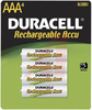 Battery, Rechargeable, Nickel Metal Hydride, AAA cell, 2 PK - 70149260 - Allied Electronics, Inc.