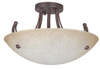 Semi-Flush Mts.-Bowl Style - 3899 - Light Center (The)
