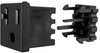 NEMA 5-20R Snap-in AC Power Outlet with IDC Terminals - 739W-X2/50 - Qualtek Electronics Corp.