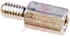 STANDOFF, 4.5MM M/F HEX, ALUMINUM - 70006443 - Allied Electronics, Inc.