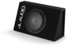 Enclosed Subwoofer System with Single 10W1v2-4 Subwoofer Driver, Dark Gray Carpet (150 W, 4 &Icirc;&copy;) - Sealed Enclosure -- CS110TG-W1v2 - Image