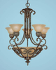 Mid. Chandeliers-Glass Up - 734153 - Capital Lighting, Inc.