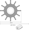 F95 Impeller -- 09-820B - Image