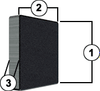Ceramic 5 - Standard RECTANGULAR MAGNETS -- CM-0002