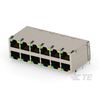 Modular/Ethernet Connector (RJ45) Jacks With Magnetics - 17-2497271-1-ND - DigiKey