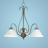 Mid. Chandeliers-Glass Down - 730100 - Capital Lighting, Inc.