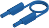 Test Lead, 4Mm Banana Plug, Blue, 2M; Test Connector Type A Hirschmann Test And Measurement - 71AC1010 - Newark, An Avnet Company