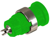 Conn, Banana, Jack, 25A, Solder, Grn; Gender Cal Test Electronics - 52AC2748 - Newark, An Avnet Company