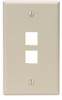 QuickPort Wallplates - 41080-2IP - Leviton Manufacturing