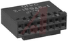 Housing, Connector; Crimp-Snap; Dual; 16; 250 VAC; 3 A; 750 V - 70085393 - Allied Electronics, Inc.