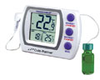 Digi-Sense Calibrated Jumbo Refrigerator/Freezer Thermometer, bottle probe -- GO-94460-74