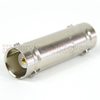 BNC Female (Jack) to BNC Female (Jack) Adapter, Nickel Plated Brass Body, 1.5 VSWR -- SM9015 - Image