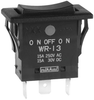 Switch, Rocker, Spdt, 15A, 250Vac, Black; Switch Operation Nkk Switches - 10X9919 - Newark, An Avnet Company