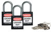 Black Compact Safety Locks - 118969 - Brady Corporation