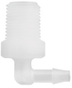 Fisnar 561402N Barbed Elbow Connector Natural 0.125 in NPT Male -- 561402N - Image