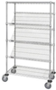 Open Cart, 2 Flat/3 Slanted Shelves; Height Quantum Storage - 42AC6379 - Newark, An Avnet Company