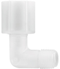 Fisnar 914 Elbow Male Connector White 0.25 in NPT, 0.375 in Tube - 914 - Ellsworth Adhesives