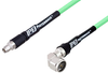 SMA Male to N Male Right Angle Low Loss Test Cable 12 Inch Length Using PE-P300LL Coax - PE3C3251-12 - Pasternack
