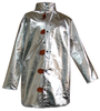 Chicago Protective Apparel Large Aluminized Carbon Fleece Welding & Heat-Resistant Coat - 45 in Length - 602-ACF LG -- 602-ACF LG - Image