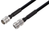 2.2-5 Female to N Female Low PIM Cable 100 CM Length Using 1/4 inch Superflexible Coax - PE3C8065-100CM - Pasternack