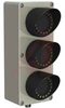 EZ-LIGHT Traffic Series; 3-Indicator Daylight Visible Voltage; 85-130 VAC - 70167815 - Allied Electronics, Inc.