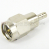 SMA Male (Plug) to SSMB Jack Adapter, Nickel Plated Brass Body, 1.25 VSWR - SM2080 - Fairview Microwave Inc.