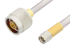 SMA Male to N Male Cable 12 Inch Length Using PE-SR401AL Coax , LF Solder - PE34259LF-12 - Pasternack