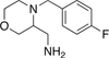 3-Aminomethyl-4-(4-fluorobenzyl)morpholine - 19766 - Medical Isotopes, Inc.