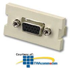 Leviton HD-15 Module: Female-to-Female - 41293-HDW - TelephoneStuff.com